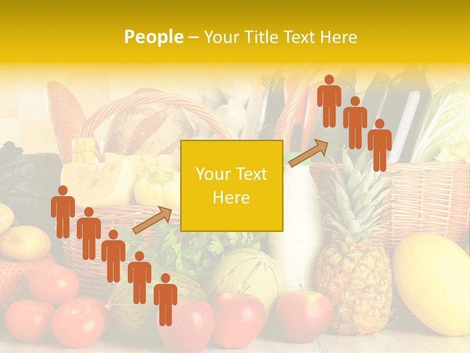 Plant Zucchini Parsley PowerPoint Template