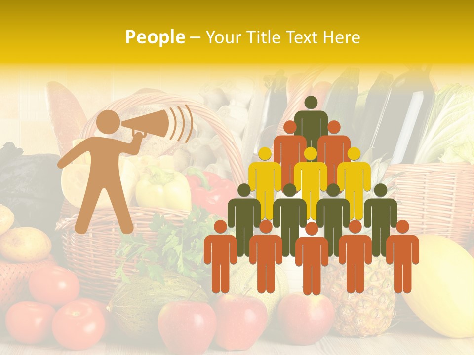 Plant Zucchini Parsley PowerPoint Template