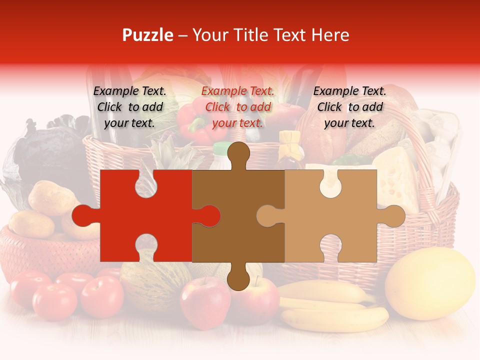 Food Tomato Market PowerPoint Template