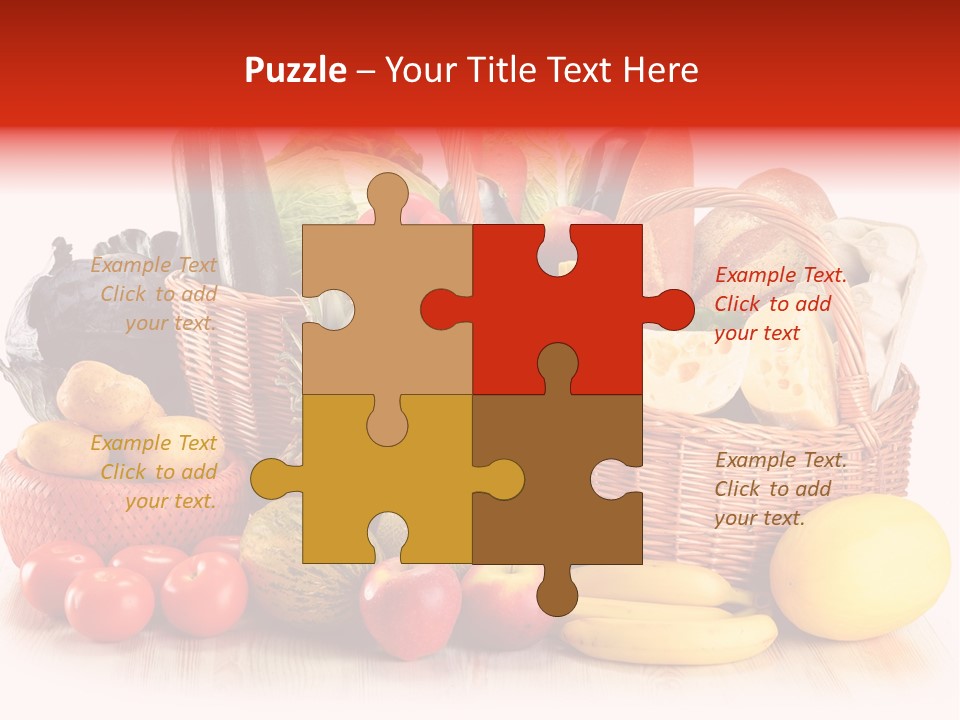 Food Tomato Market PowerPoint Template