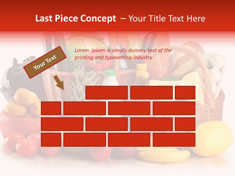Food Tomato Market PowerPoint Template