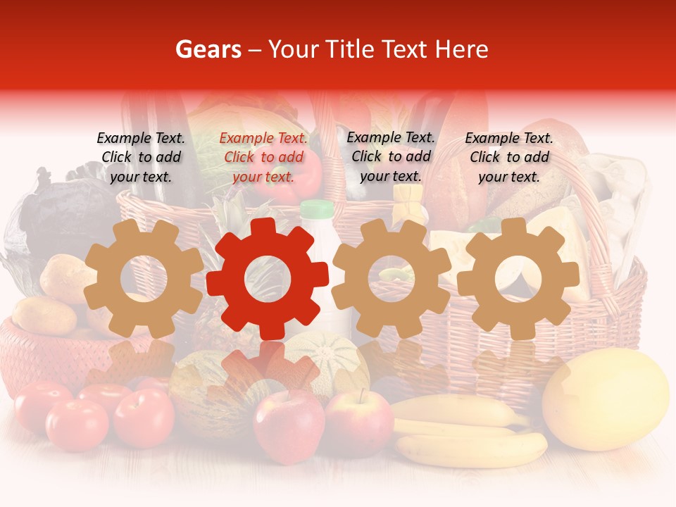 Food Tomato Market PowerPoint Template