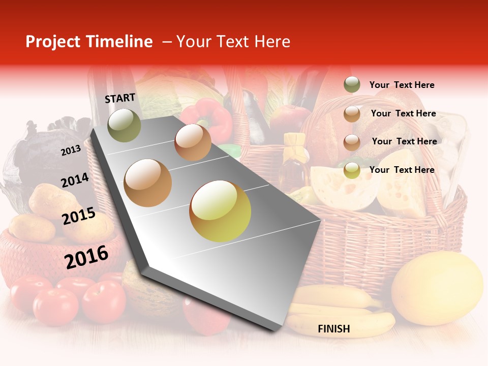 Food Tomato Market PowerPoint Template