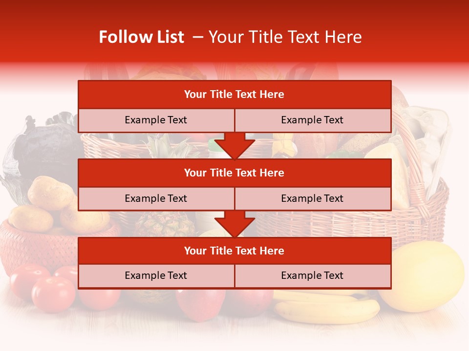 Food Tomato Market PowerPoint Template