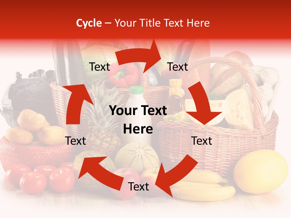 Food Tomato Market PowerPoint Template