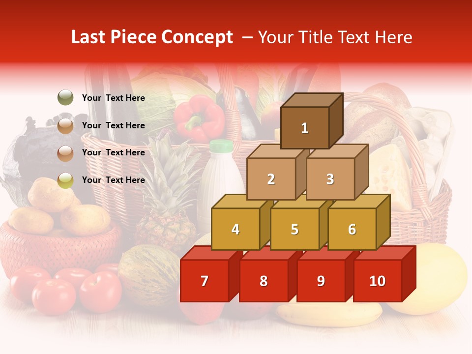 Food Tomato Market PowerPoint Template