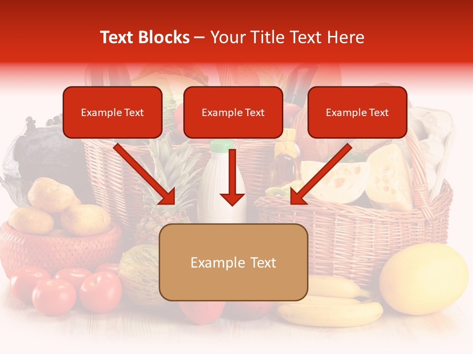 Food Tomato Market PowerPoint Template