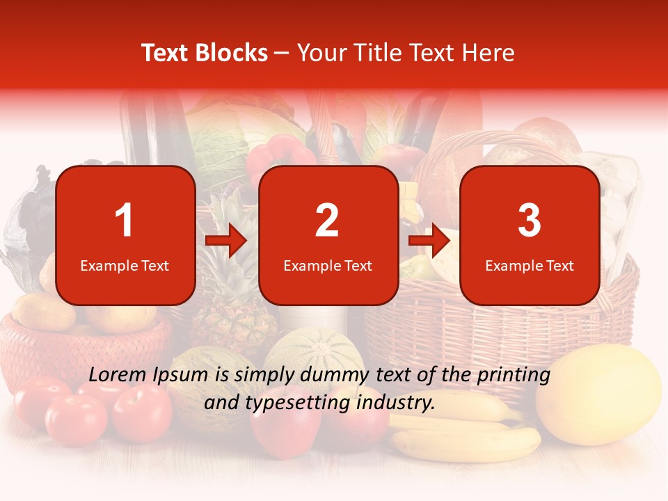 Food Tomato Market PowerPoint Template