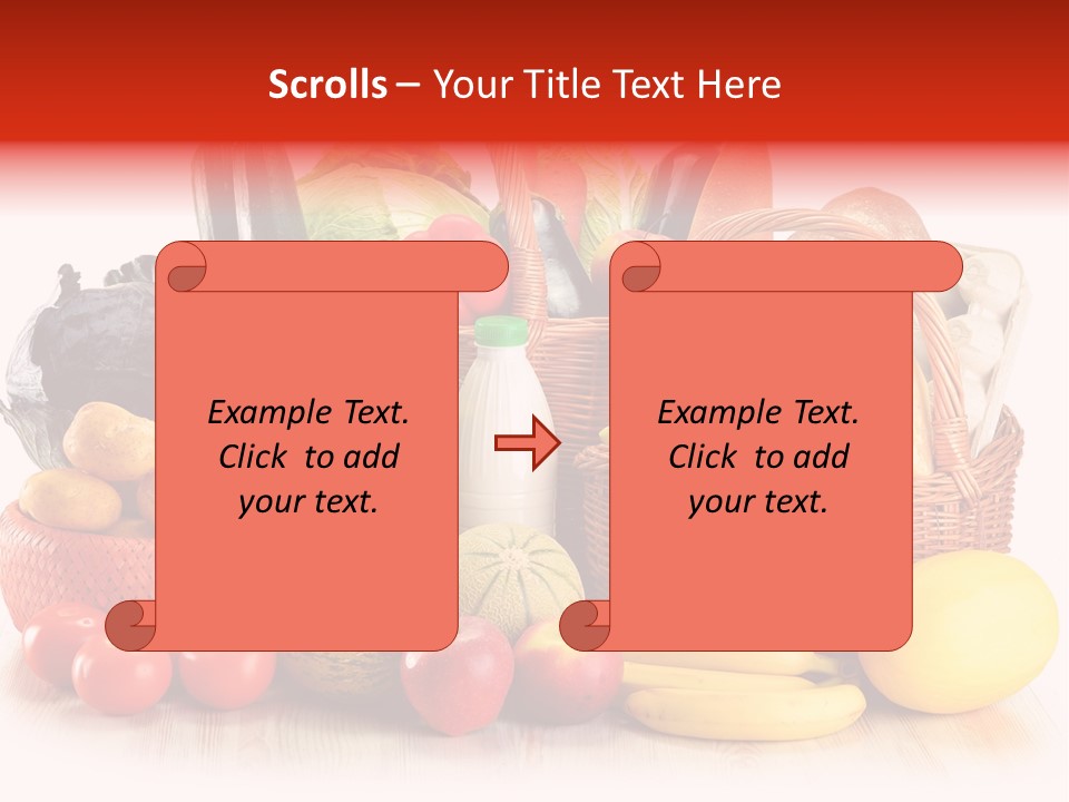 Food Tomato Market PowerPoint Template