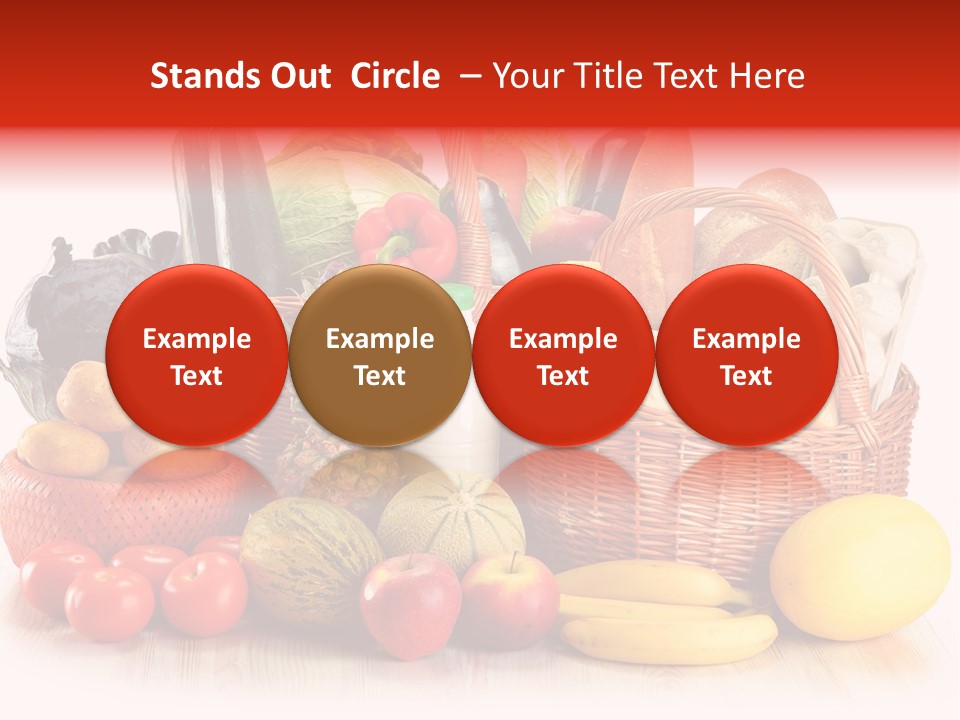 Food Tomato Market PowerPoint Template
