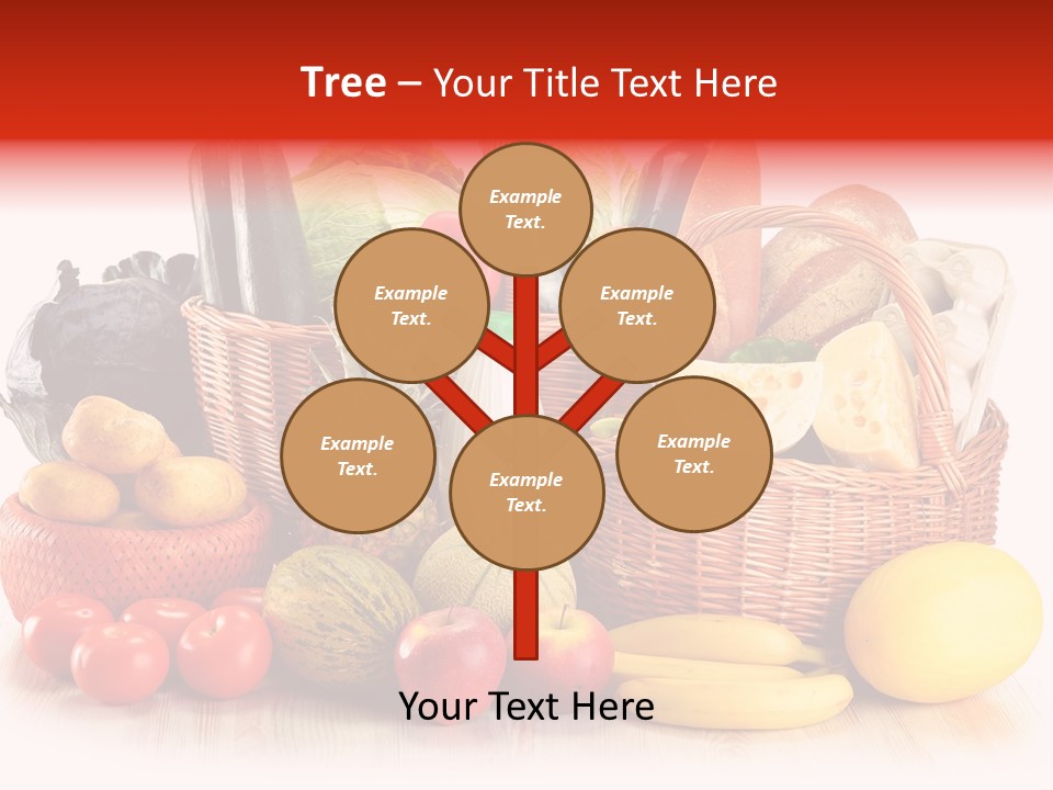 Food Tomato Market PowerPoint Template