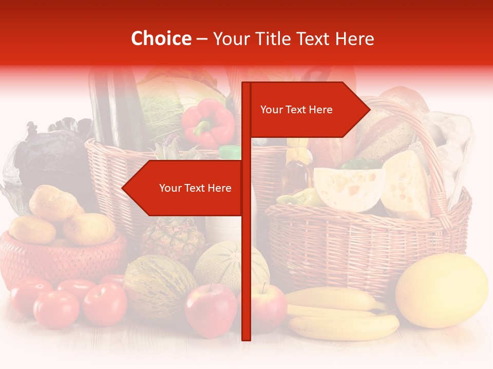 Food Tomato Market PowerPoint Template