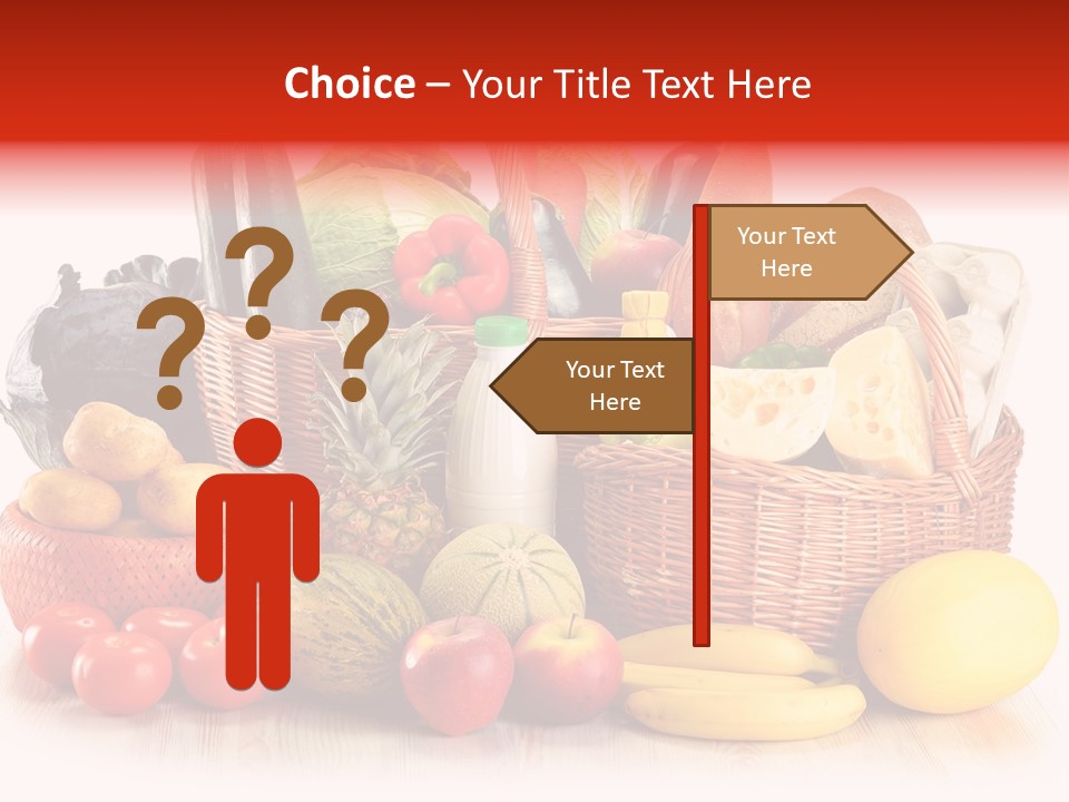 Food Tomato Market PowerPoint Template