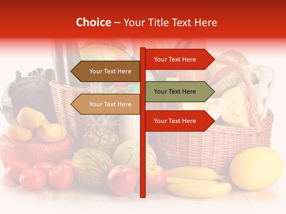Food Tomato Market PowerPoint Template