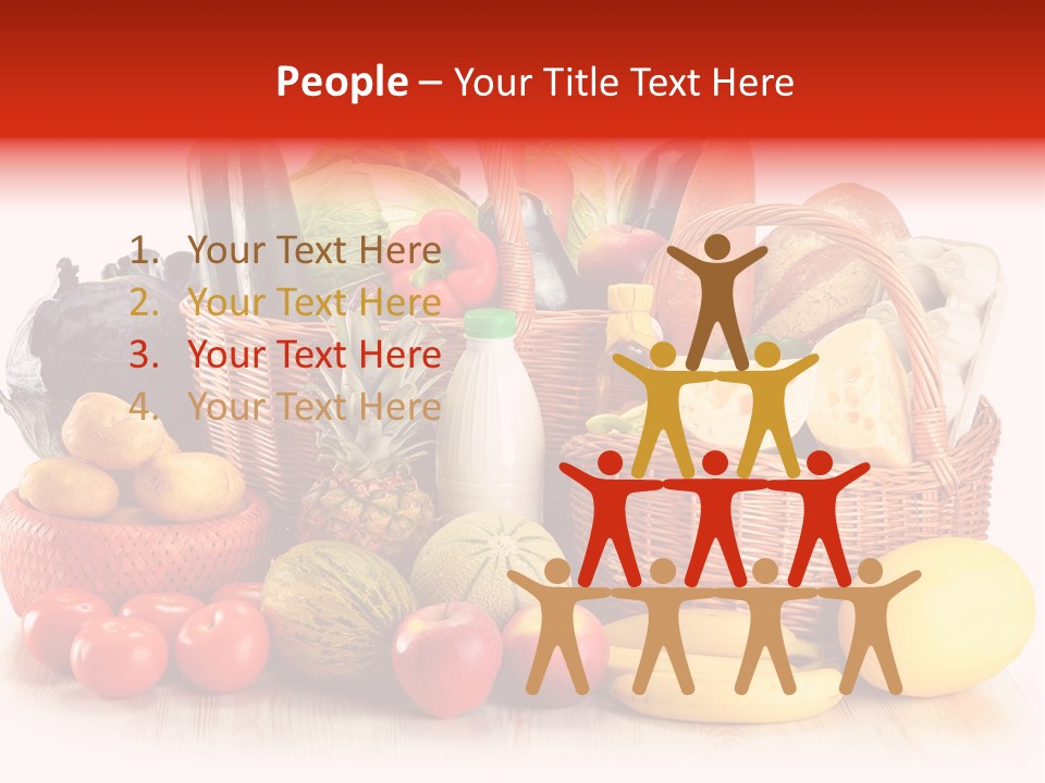 Food Tomato Market PowerPoint Template