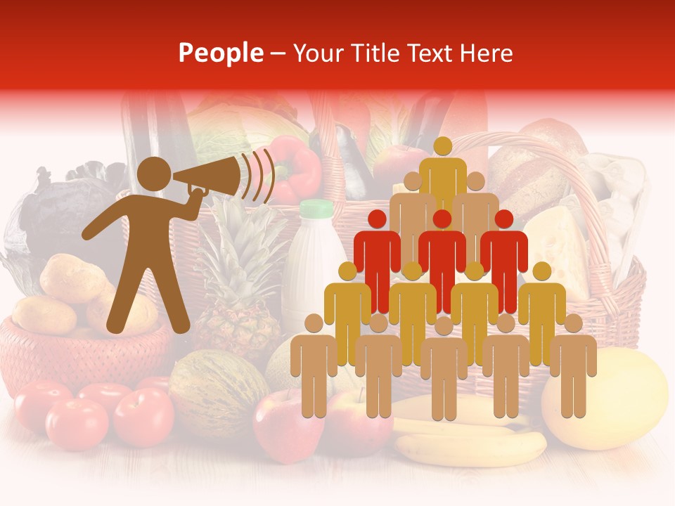 Food Tomato Market PowerPoint Template