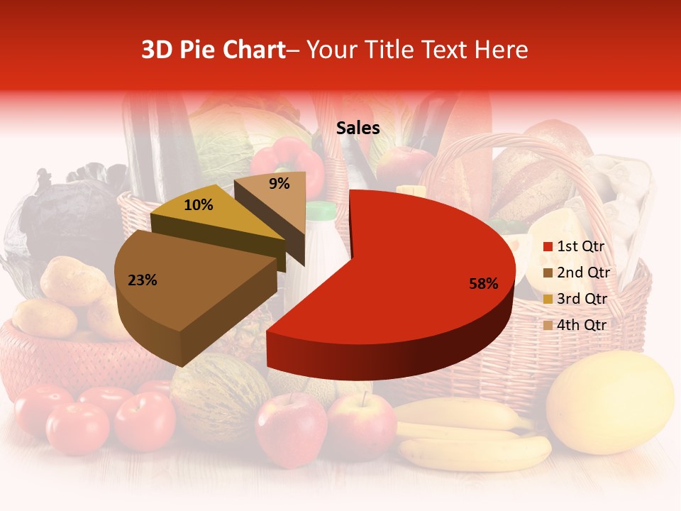 Food Tomato Market PowerPoint Template