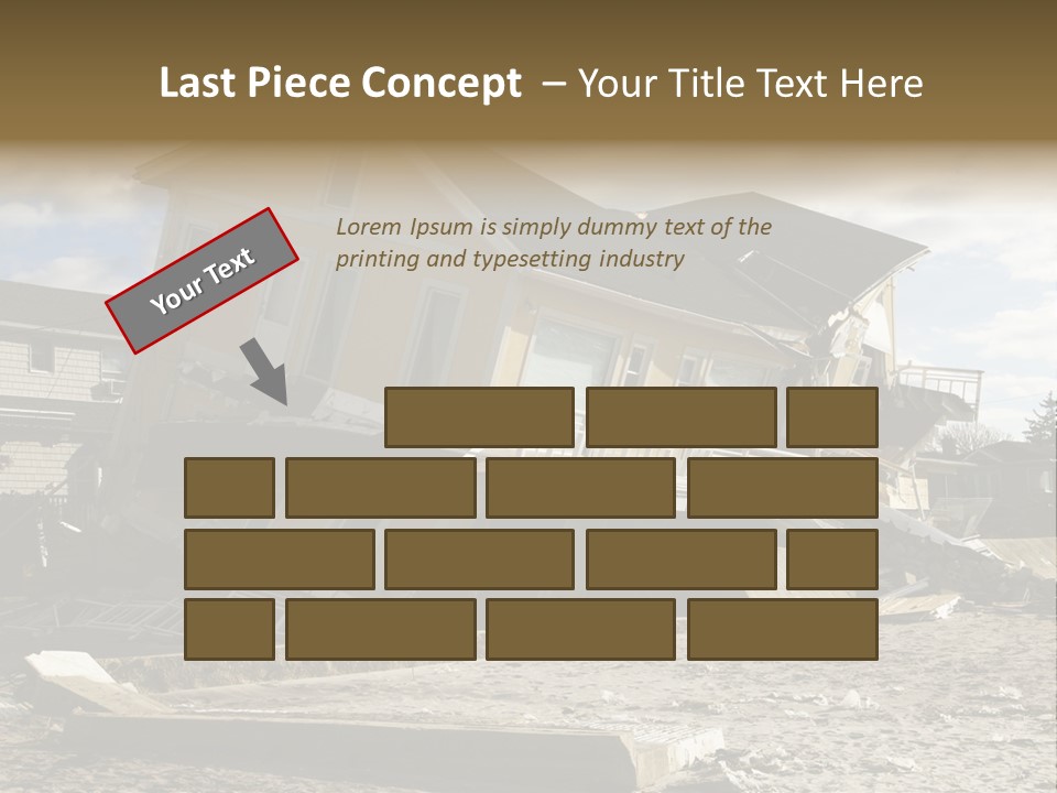 Debris Climate Storm PowerPoint Template