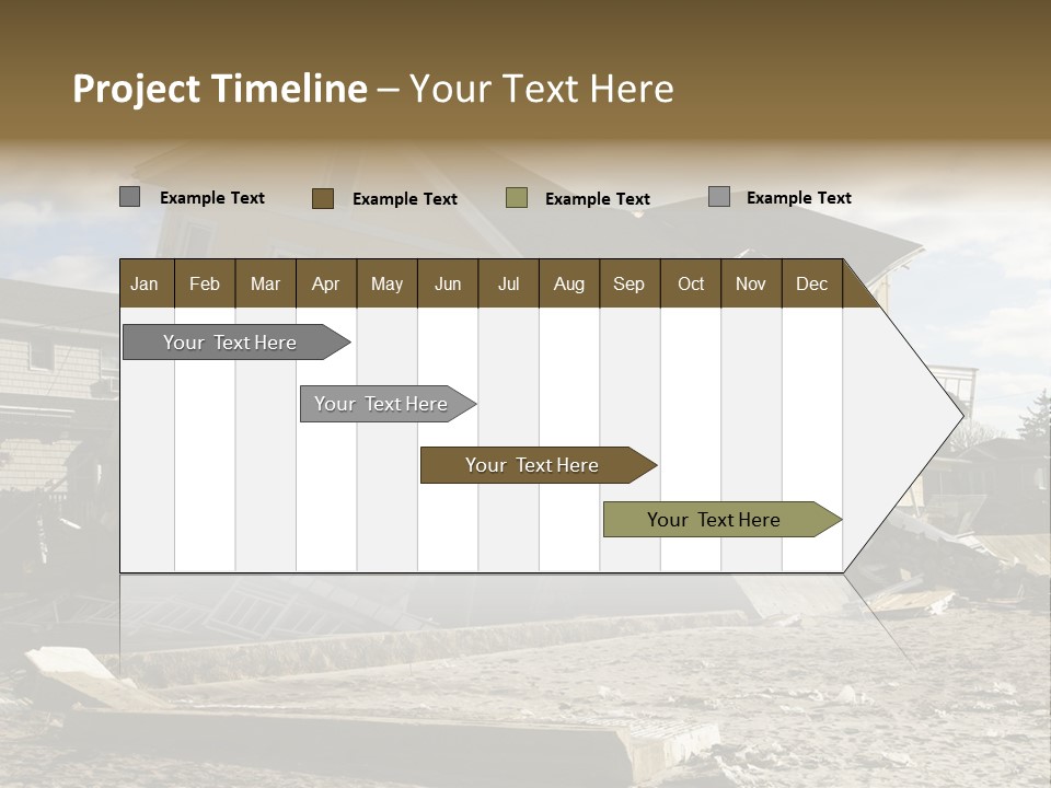 Debris Climate Storm PowerPoint Template