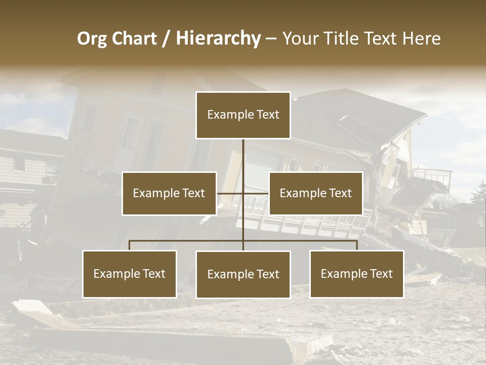 Debris Climate Storm PowerPoint Template