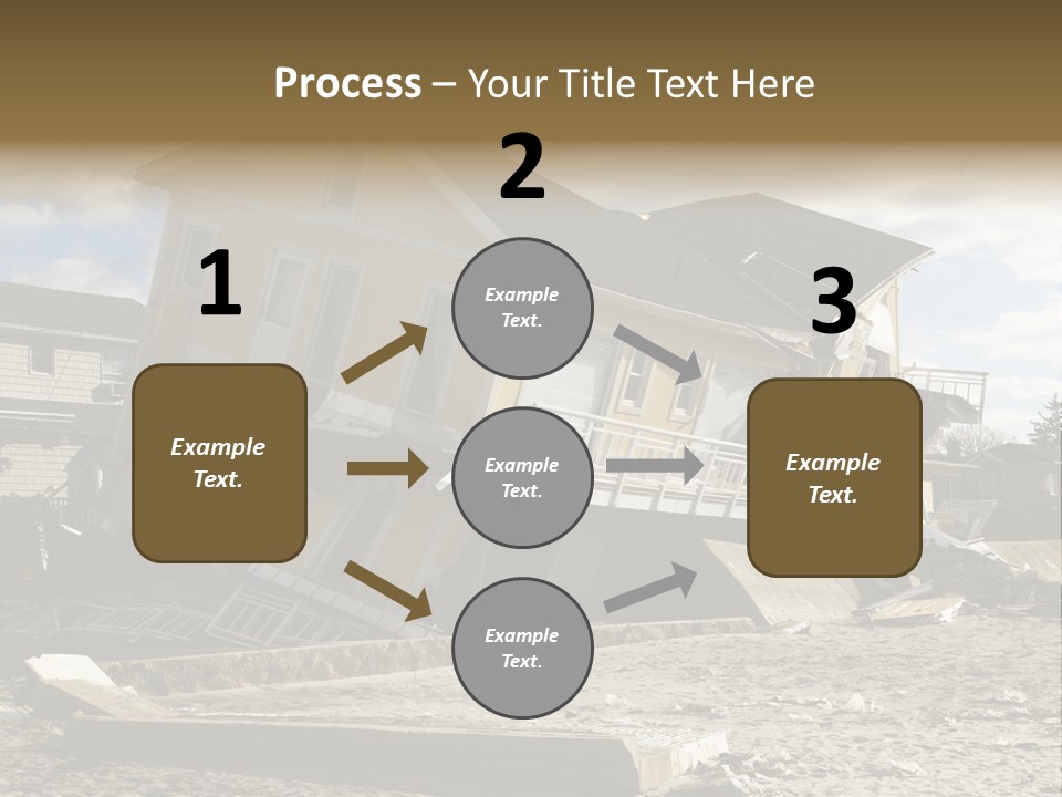 Debris Climate Storm PowerPoint Template