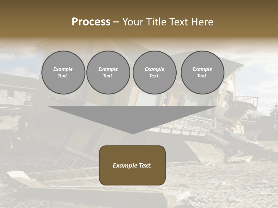 Debris Climate Storm PowerPoint Template