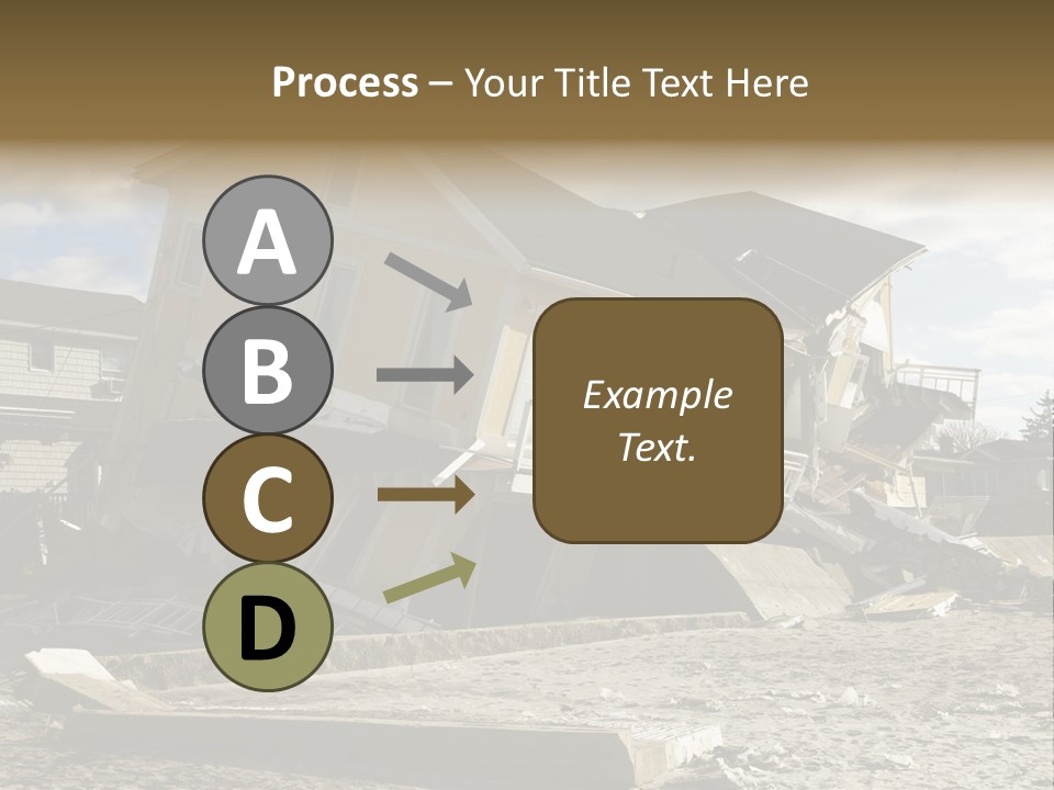 Debris Climate Storm PowerPoint Template