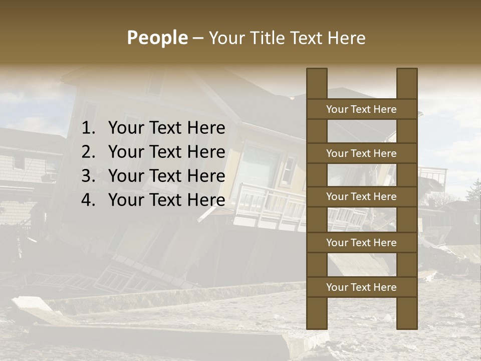 Debris Climate Storm PowerPoint Template