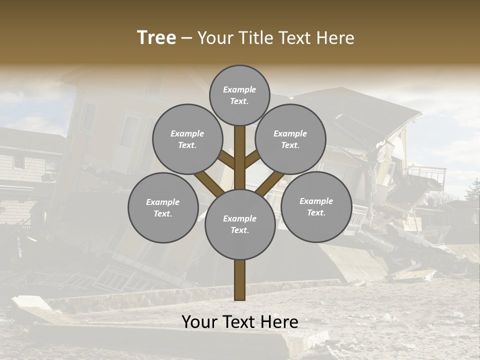 Debris Climate Storm PowerPoint Template