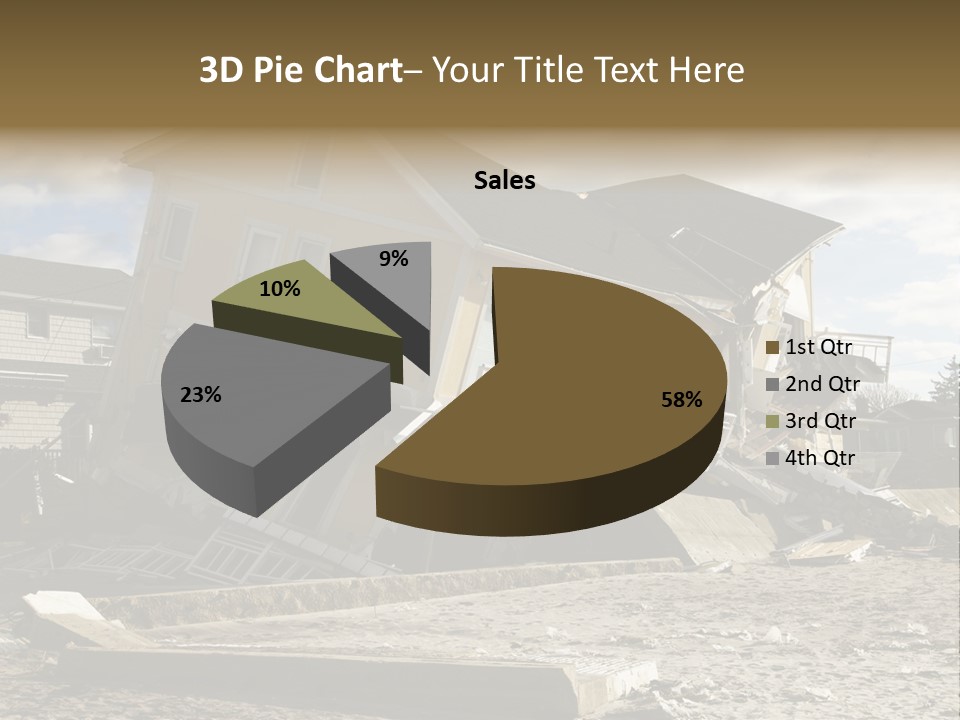 Debris Climate Storm PowerPoint Template
