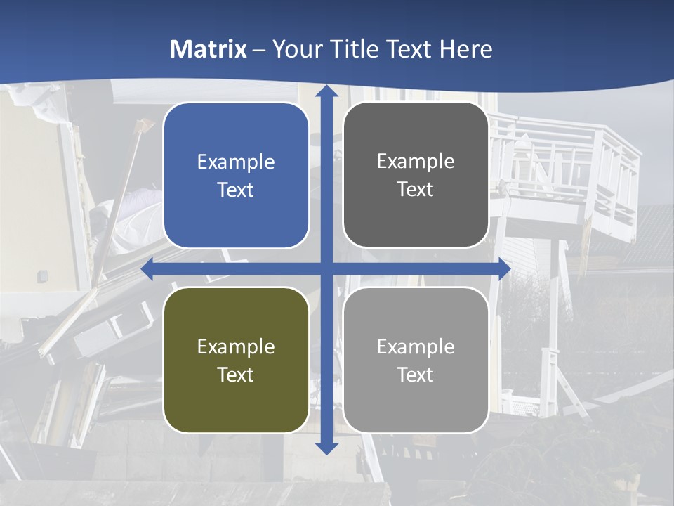 Demolition Insurance Building PowerPoint Template