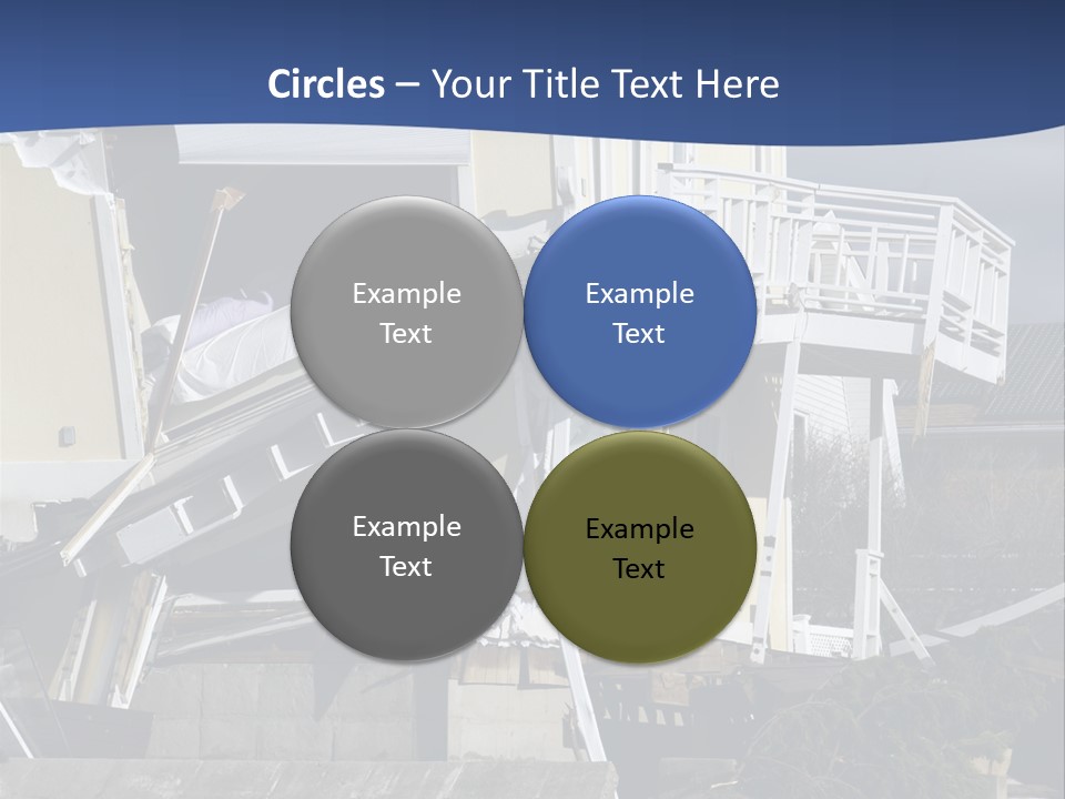 Demolition Insurance Building PowerPoint Template