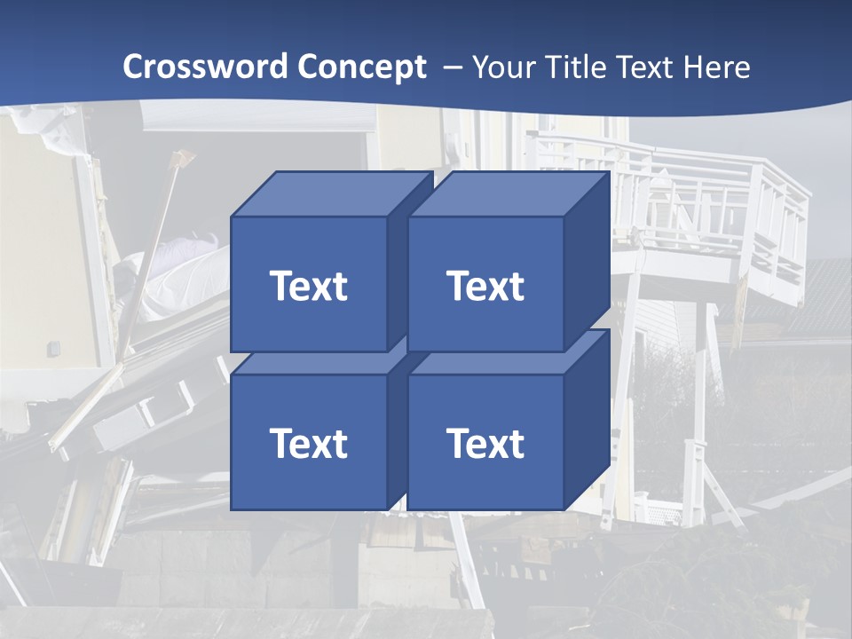 Demolition Insurance Building PowerPoint Template