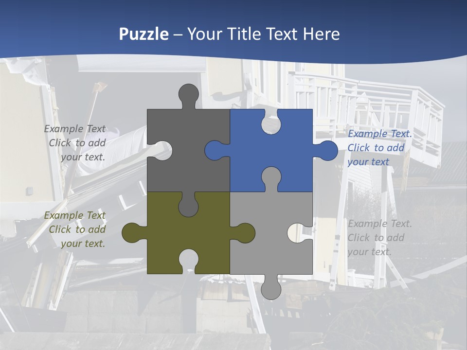 Demolition Insurance Building PowerPoint Template
