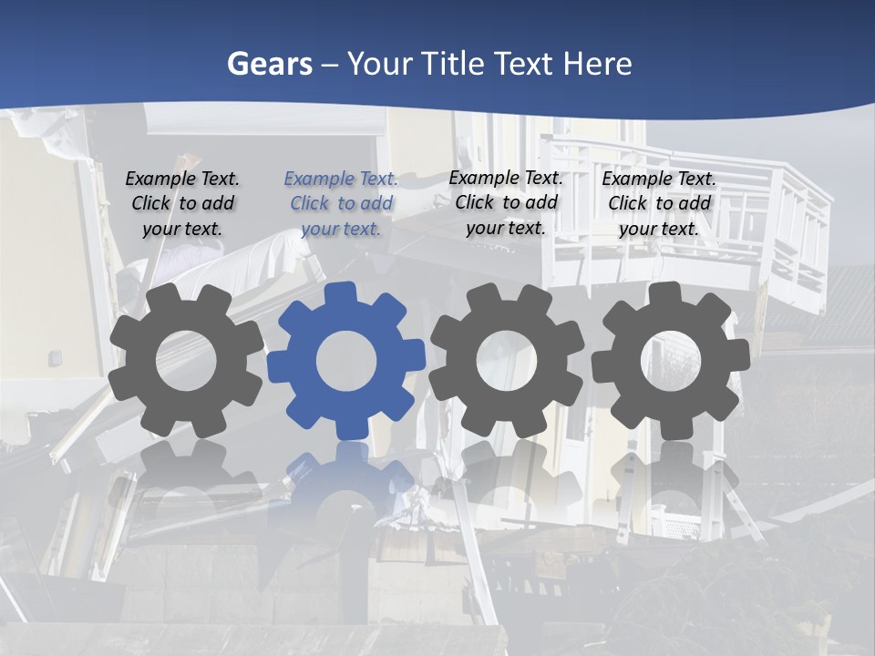 Demolition Insurance Building PowerPoint Template