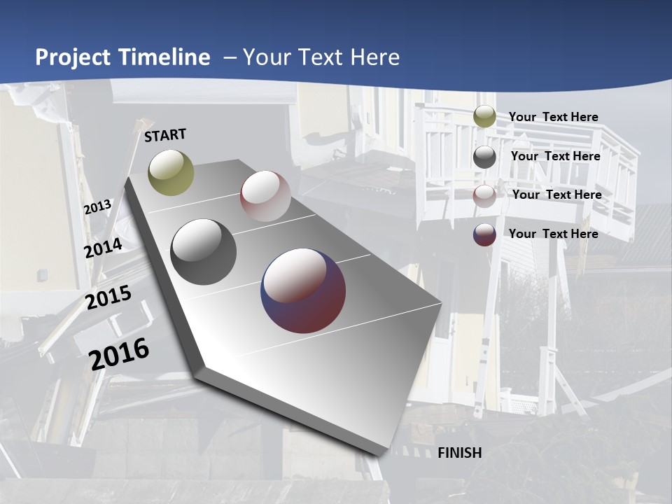 Demolition Insurance Building PowerPoint Template