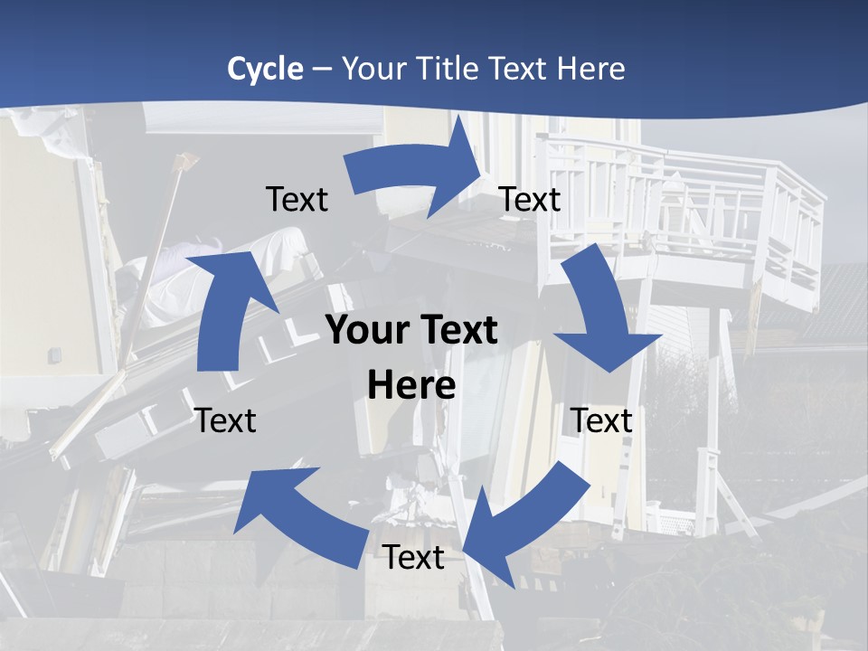 Demolition Insurance Building PowerPoint Template