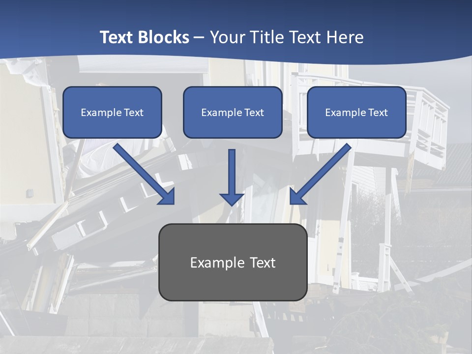 Demolition Insurance Building PowerPoint Template