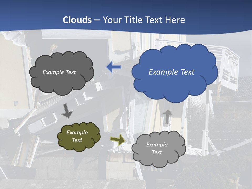 Demolition Insurance Building PowerPoint Template