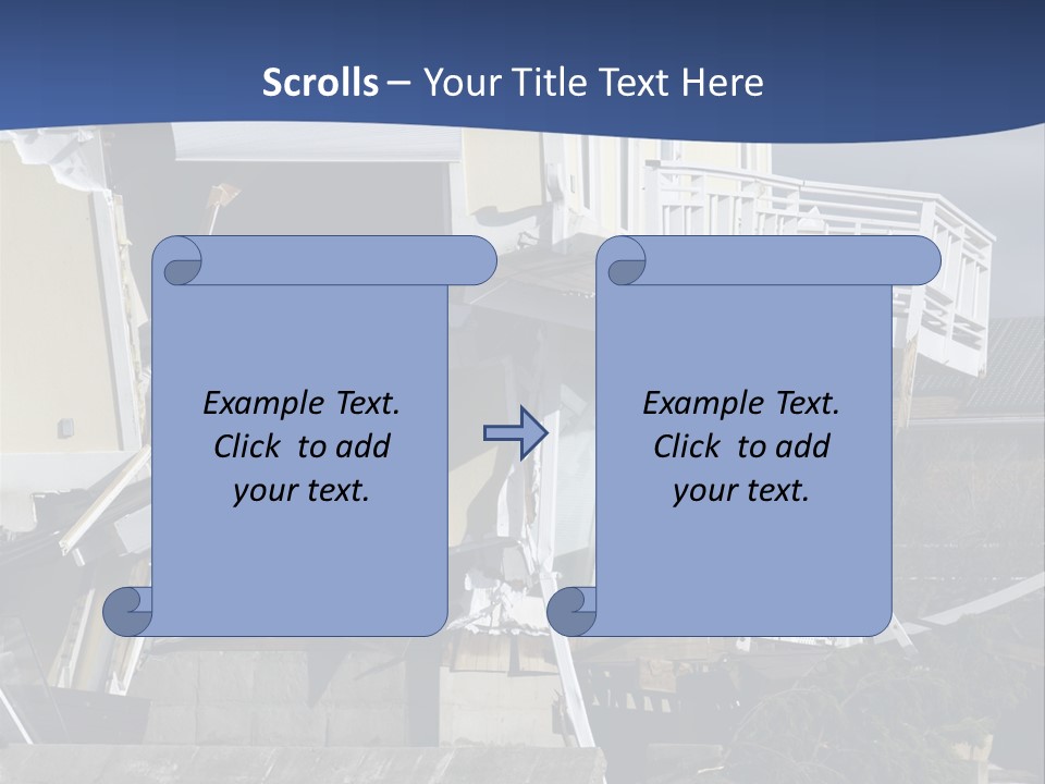 Demolition Insurance Building PowerPoint Template