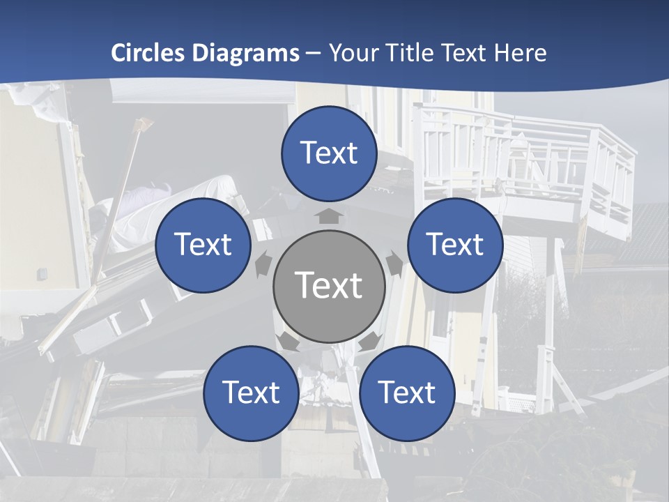 Demolition Insurance Building PowerPoint Template