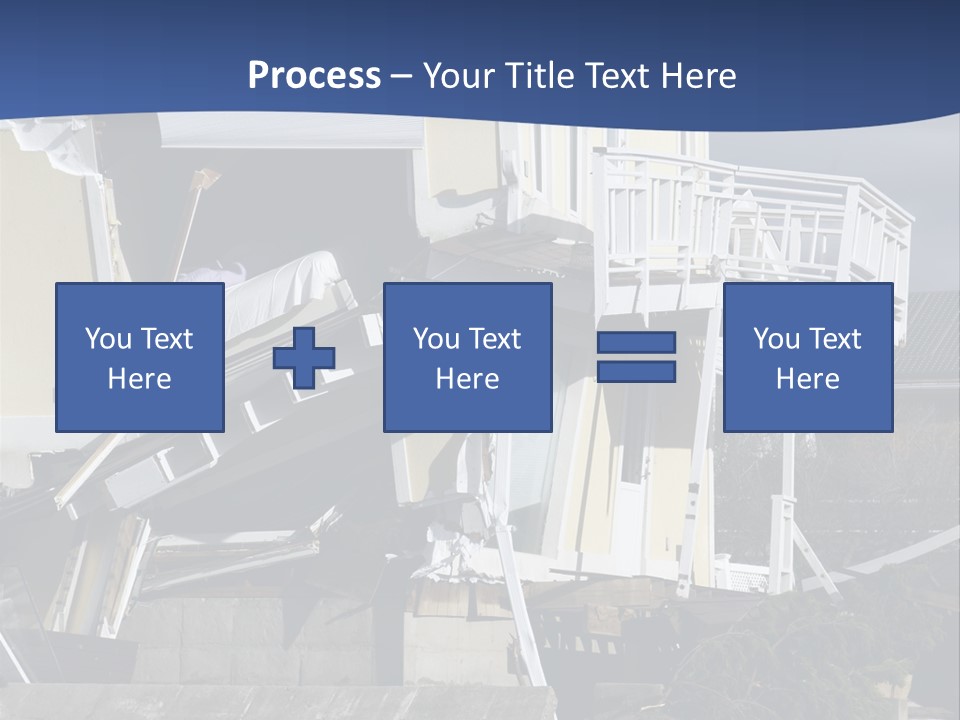 Demolition Insurance Building PowerPoint Template