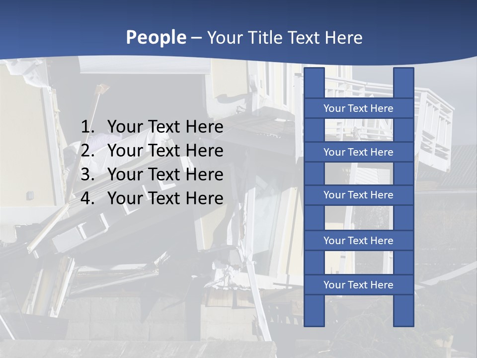 Demolition Insurance Building PowerPoint Template