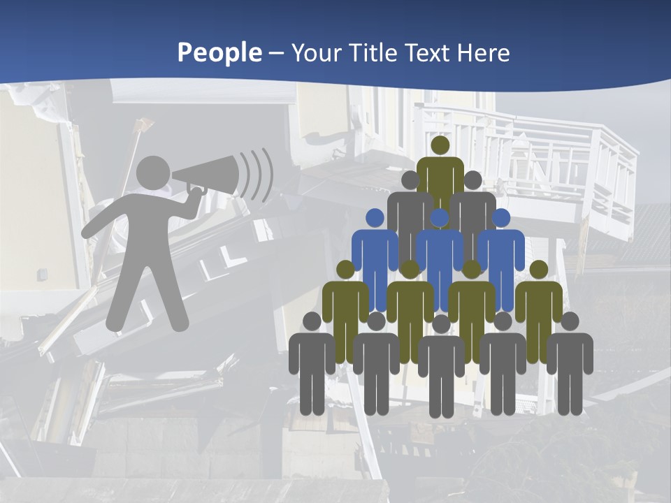 Demolition Insurance Building PowerPoint Template