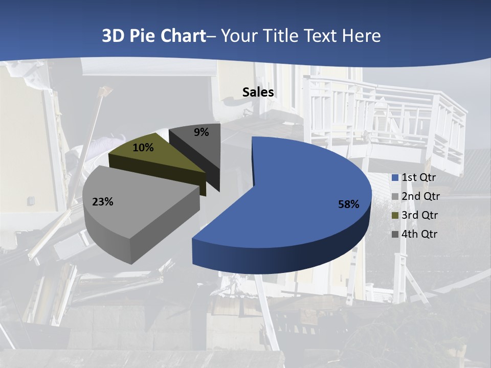 Demolition Insurance Building PowerPoint Template