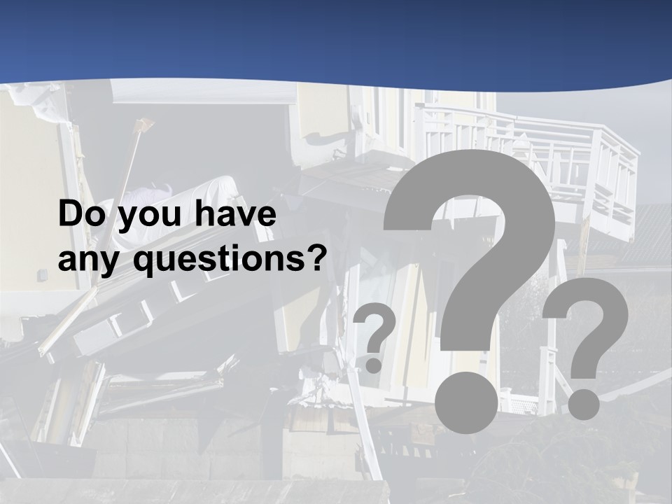 Demolition Insurance Building PowerPoint Template