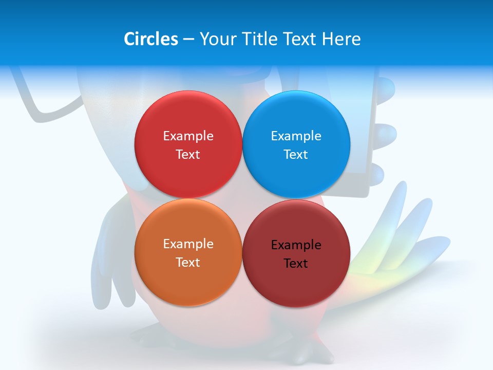 Opticien Parrot Jungle PowerPoint Template