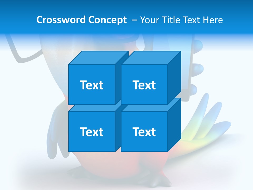 Opticien Parrot Jungle PowerPoint Template