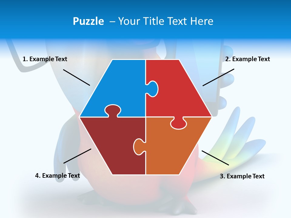 Opticien Parrot Jungle PowerPoint Template