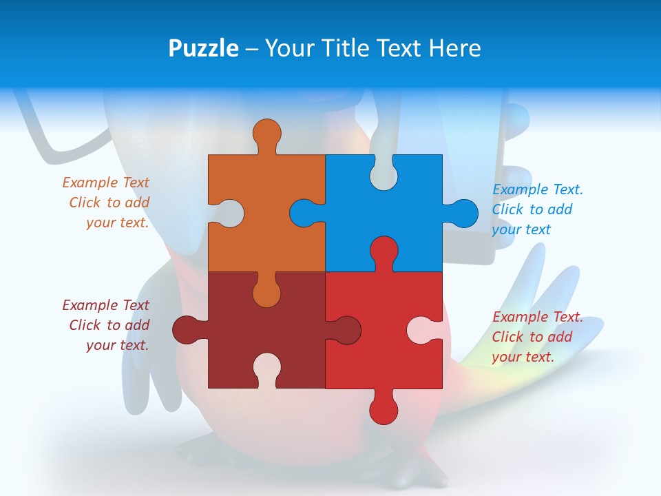 Opticien Parrot Jungle PowerPoint Template